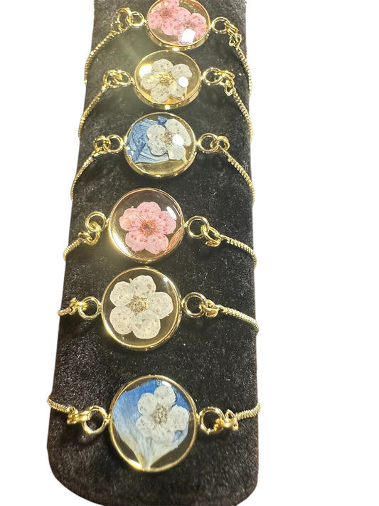 Gold Adjustable chain bracelets, stainless steel
