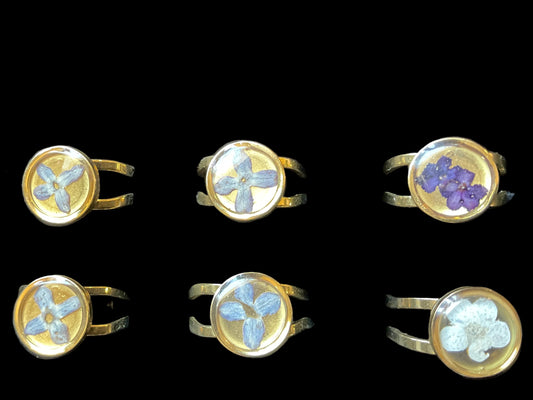 Adjustable Rings, double open band